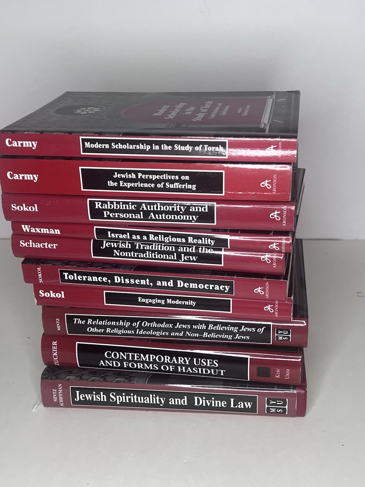 Lot Of 10 Judaism Orthadox Forum Lot