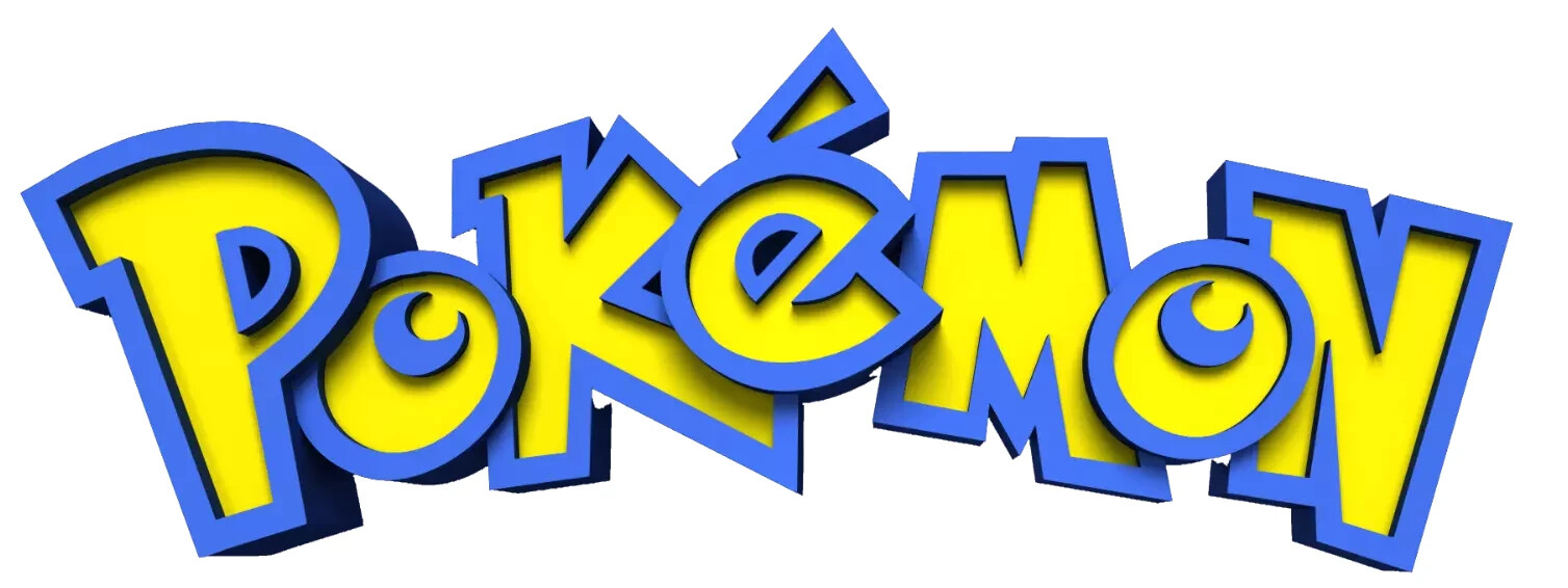 Pokemon Logo Sticker Anime Classic window laptop bumper vinyl decal
