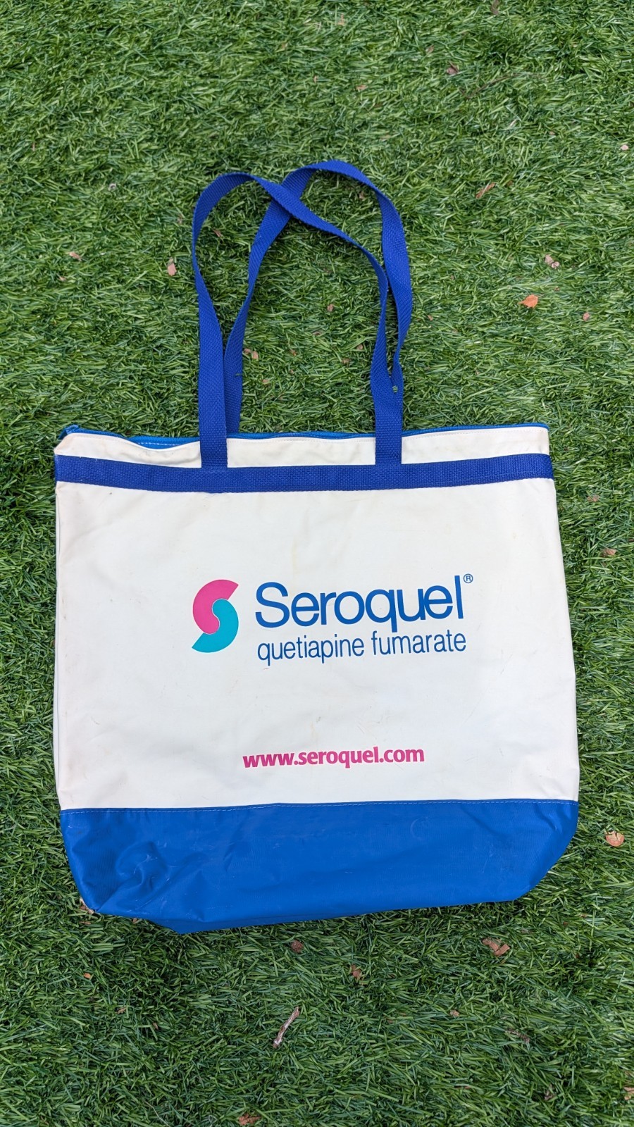 Vintage Seroquel Pharmaceutical Tote Bag