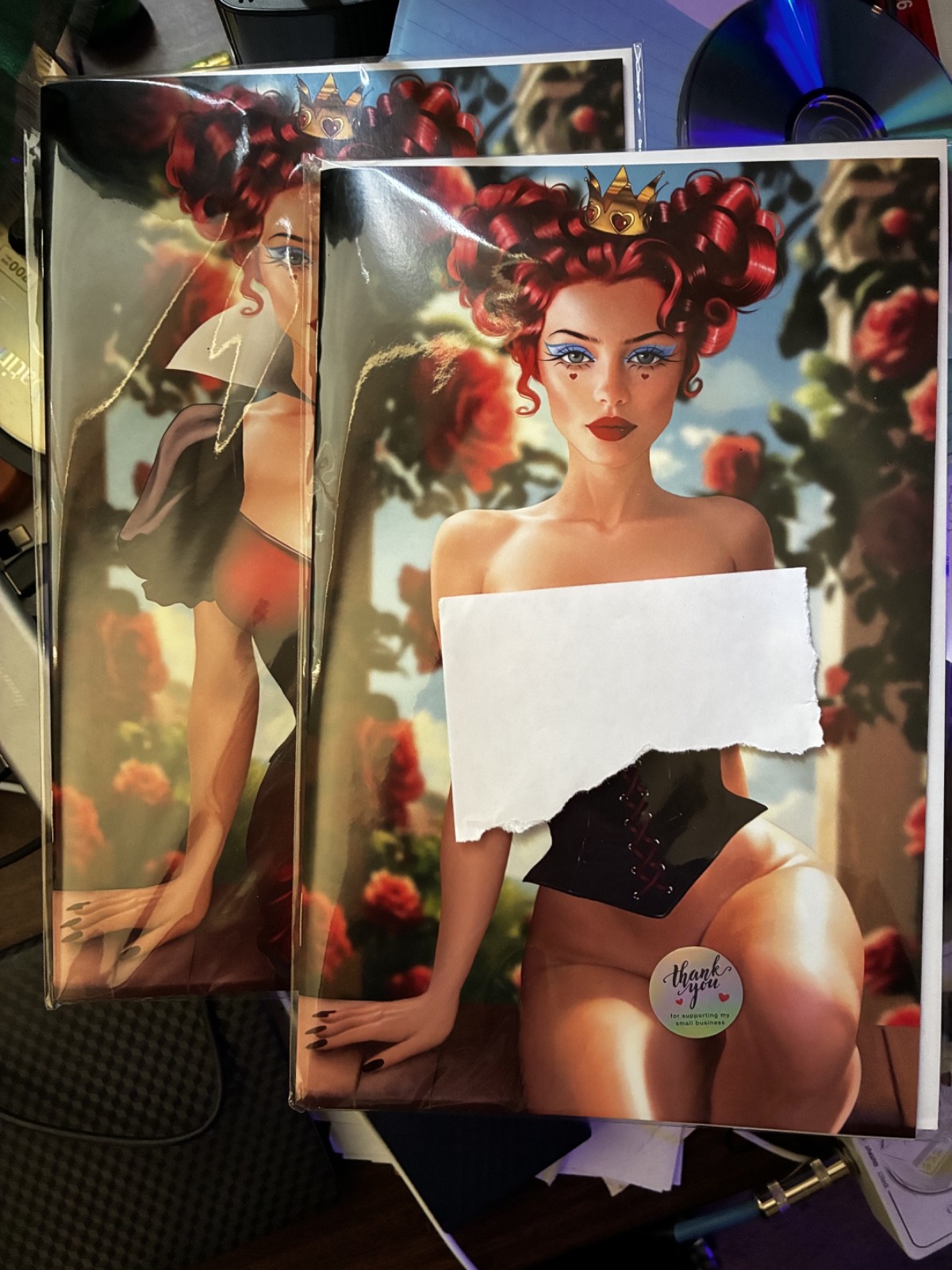M House Melinda's Comics Queen of Hearts Cover B Risque & Nice Anna Novik NM/MT