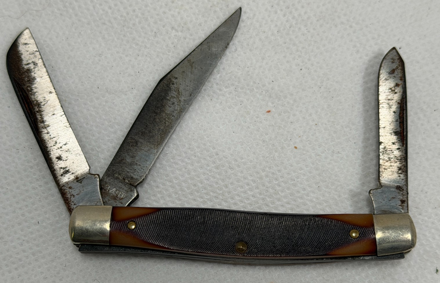 Vintage Schrade Walden NY Old Timer 340T Medium Stockman Knife
