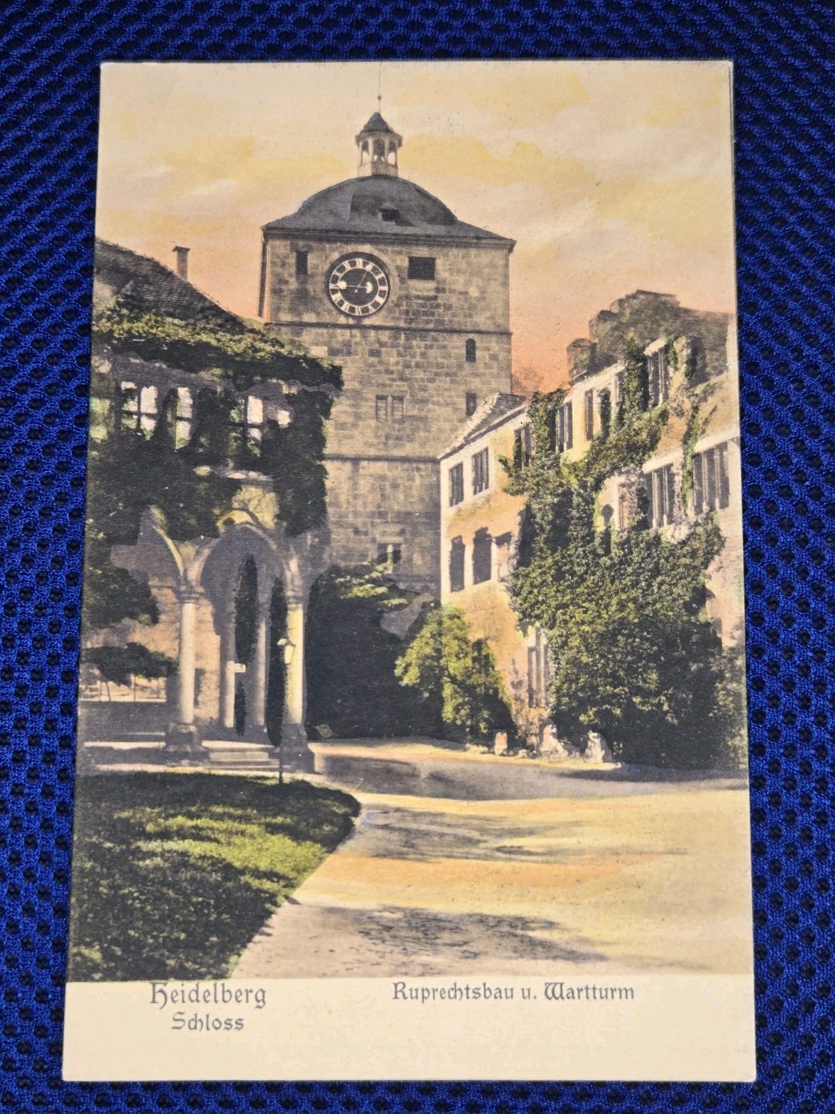 Heidelberg Castle 1906 Postcard Ruprechsbau & Wartturm Germany Pre-WWI Unposted 