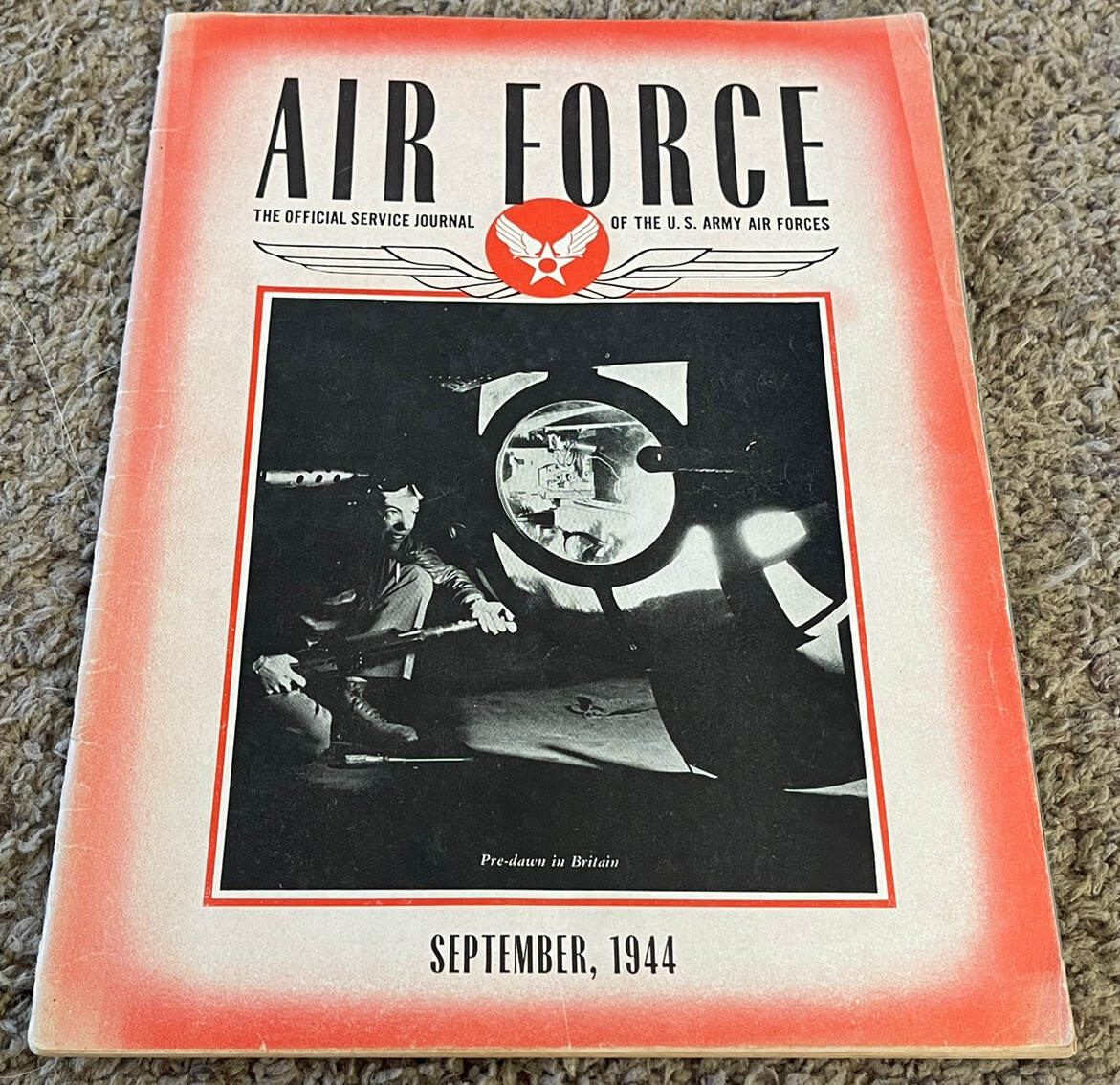 Vintage September 1944 AIR FORCE Magazine - U.S. Army Air Forces Vintage September 1944 AIR FORCE Magazine - U.S. Army Air Forces
