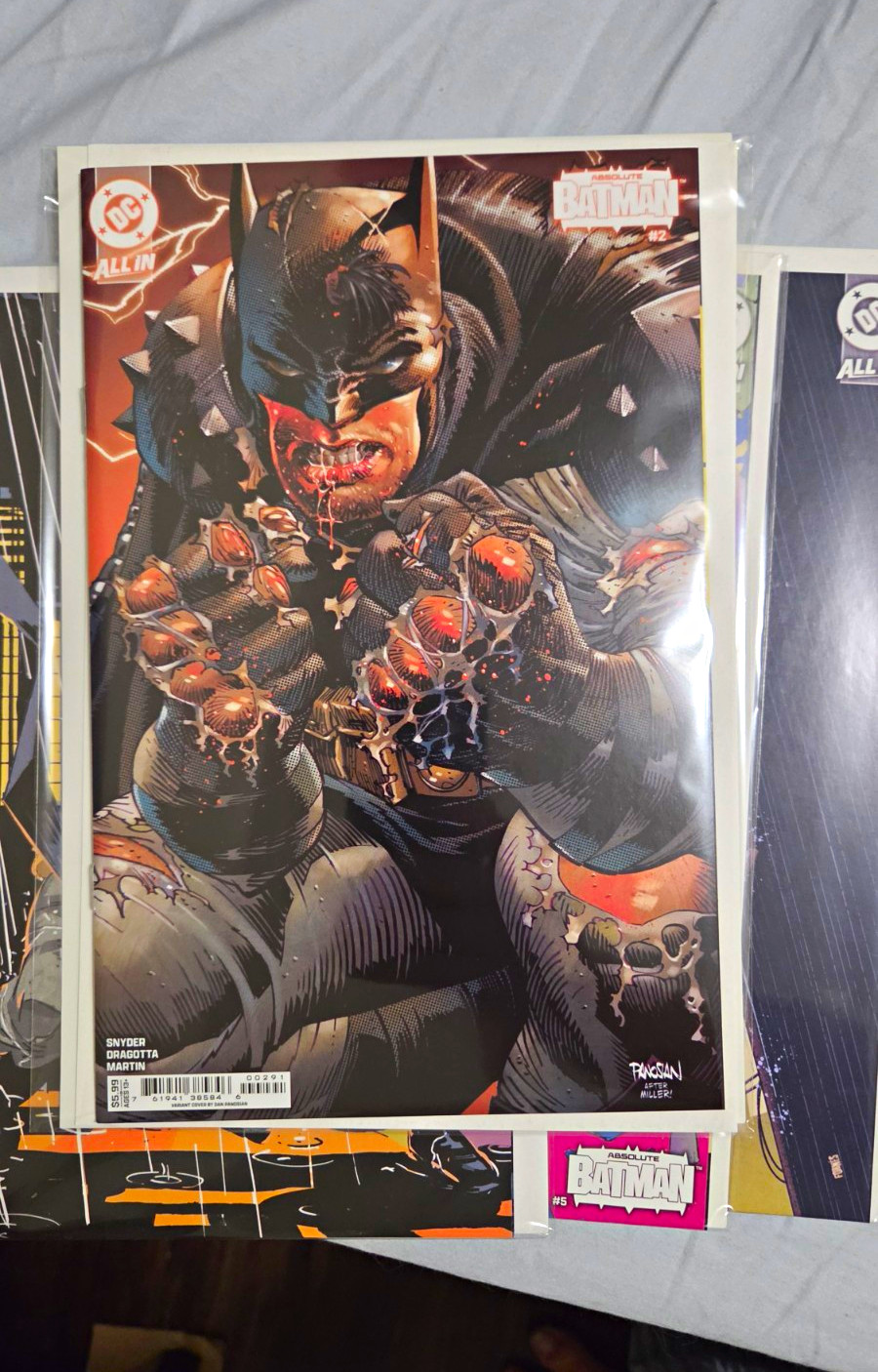 Absolute Batman #2,3,4,5 1st Prints,Variant Cover Scott Snyder Nick Dragotta NM