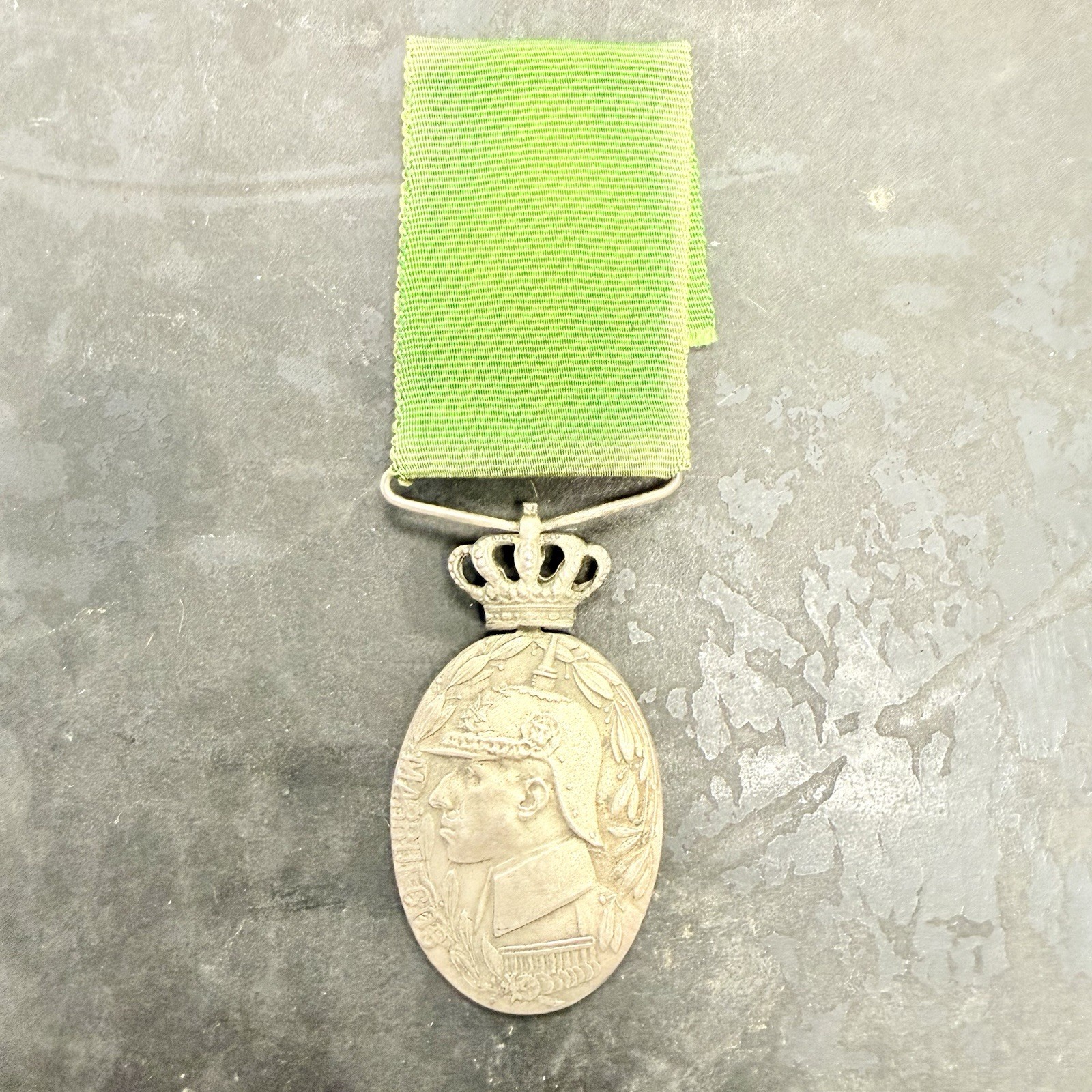 WW1 Spanish 1915 Campaign In Morroco Officers Medal