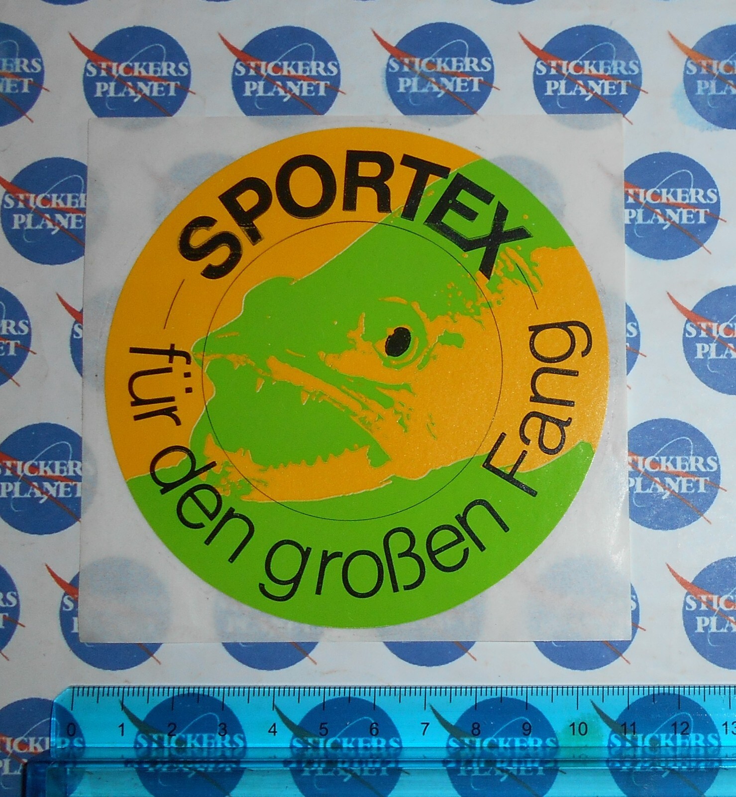 STICKER STICKER STICKER VINTAGE STICKER SPORTEX FOR THE BIG CATCH