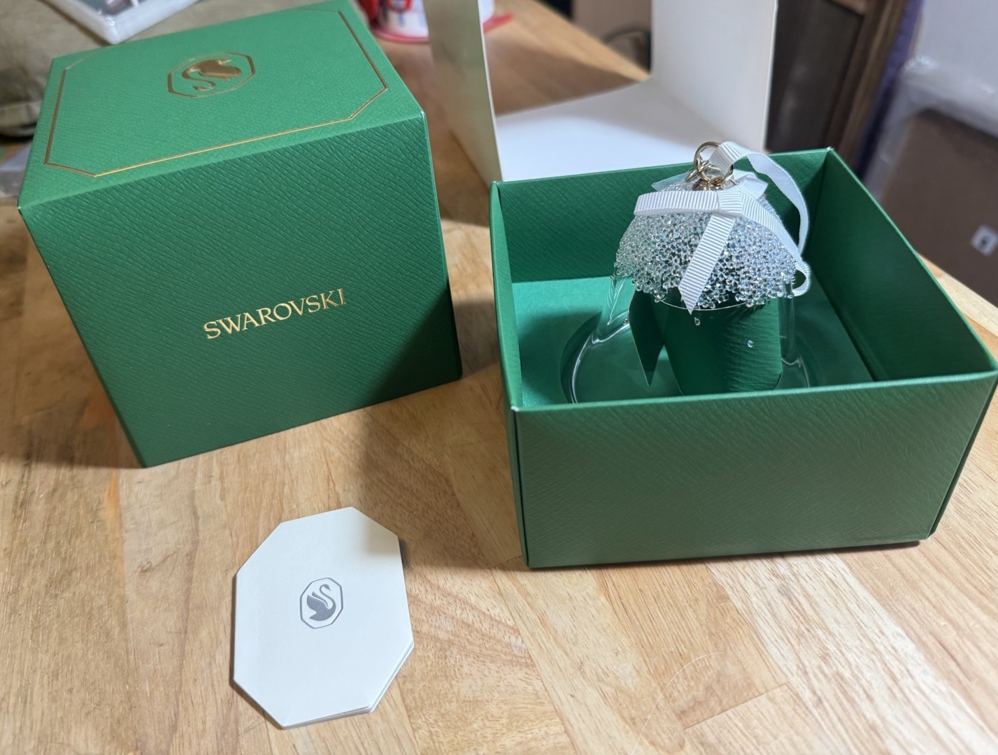 New Swarovski Crystal 2025 Annual Edition Bell Ornament Stars 5701866 NIB