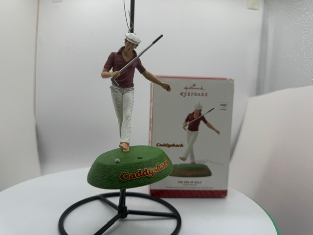 Hallmark Keepsake Caddyshack The Zen of Golf Magic Sound Ornament