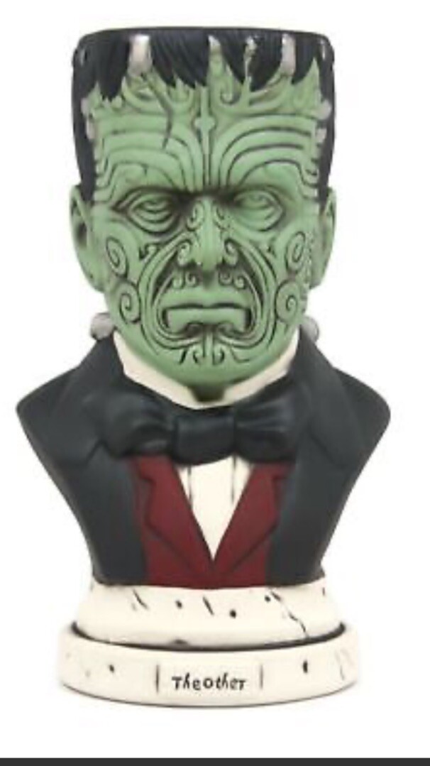 The Ultra Other Tiki Mug Frankenstein Bust by Big Toe Tiki Farm Tiki Bar