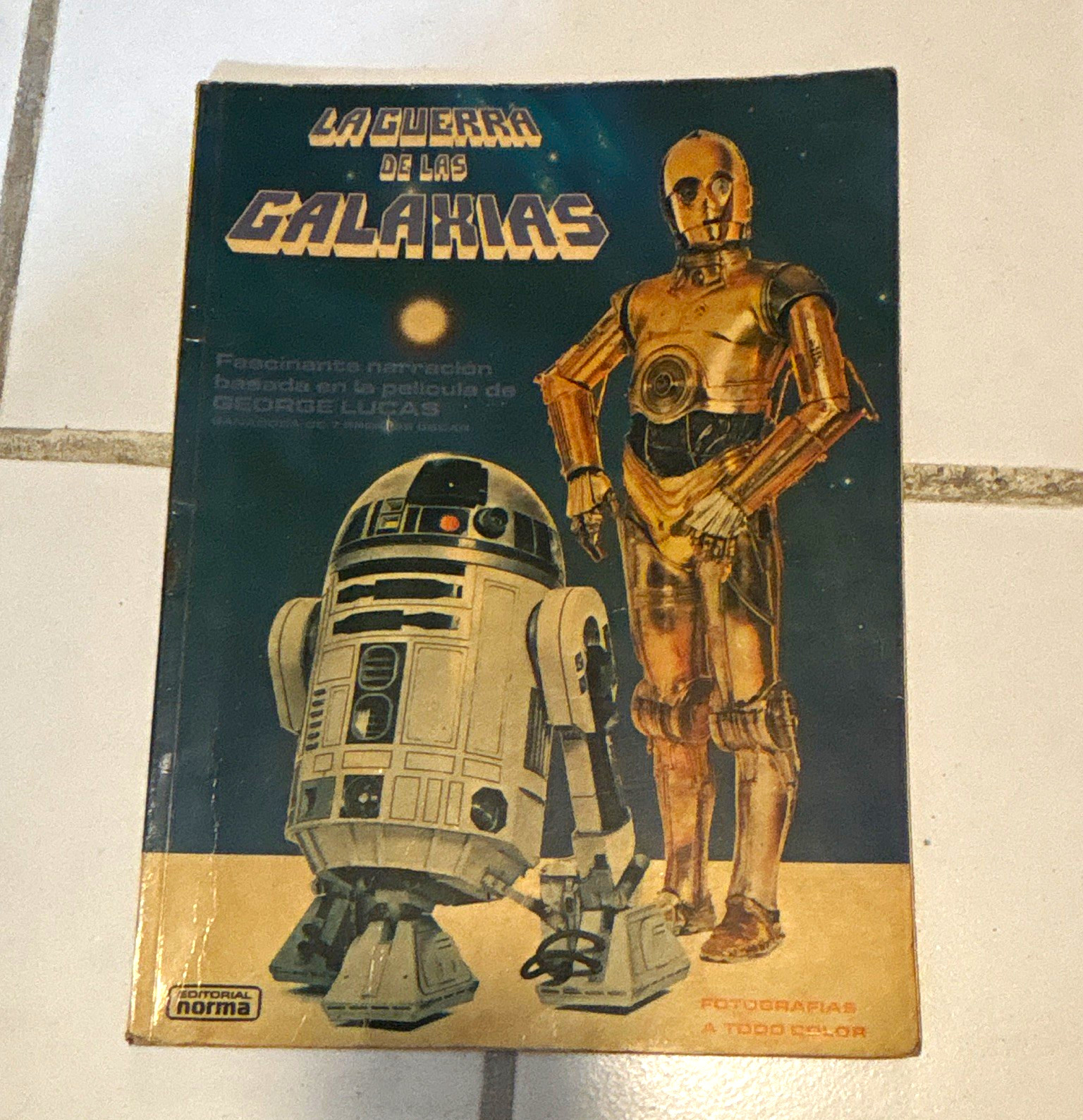 Star Wars La guerra de las galaxias Spanish Book 