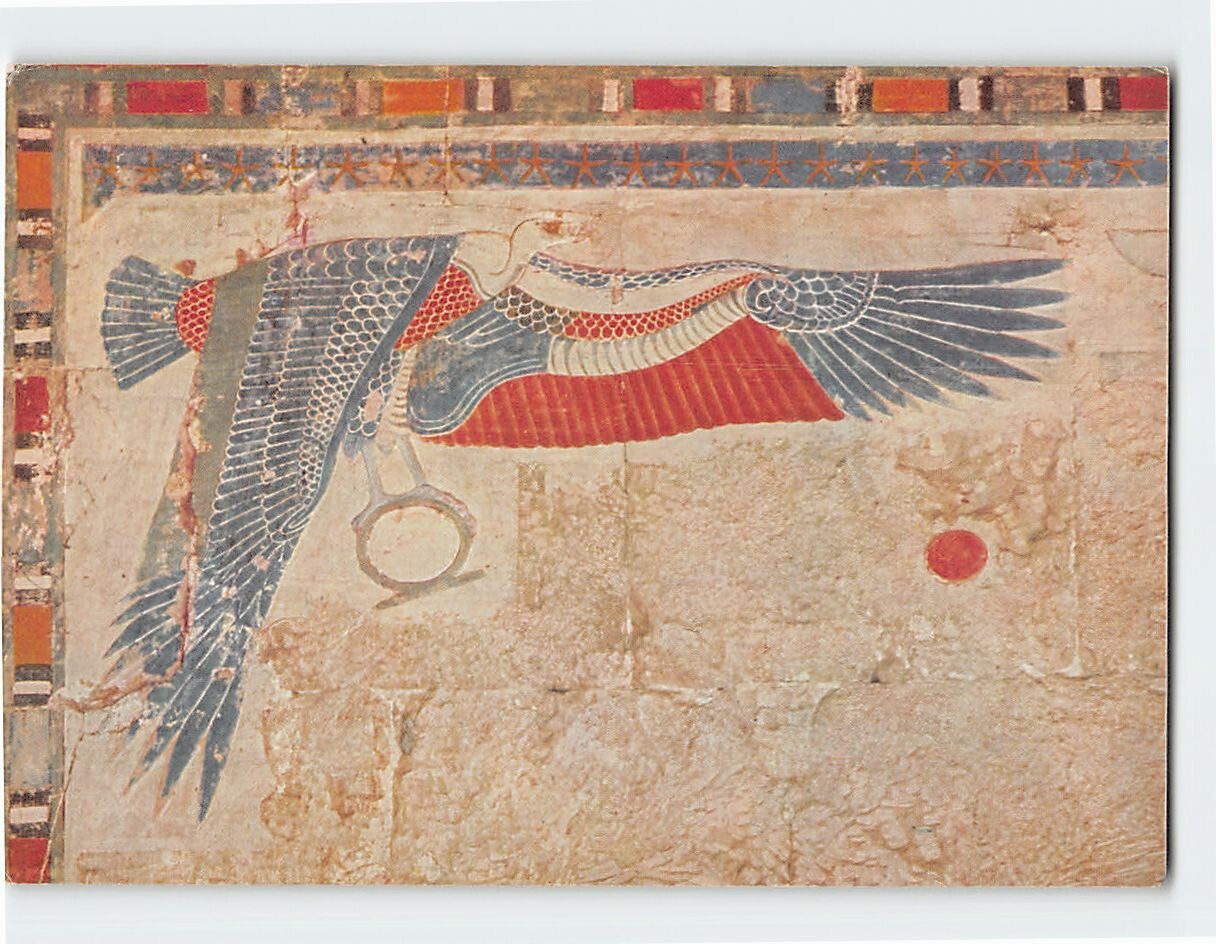 Postcard Hall in front of the Anubis chapel Mortuary Temple of Hatshepsut Thebes