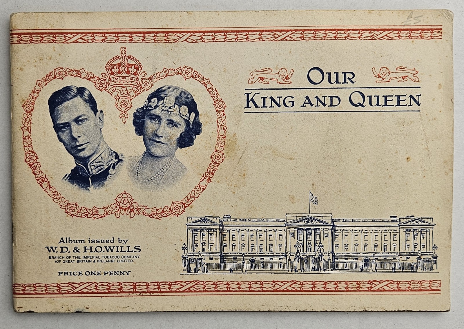 1937 Wills Our King and Queen Complete 50 Card Album George VI Coronation