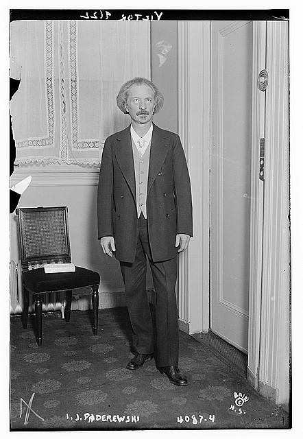 Photo:Ignacy Jan Paderewski Portrait ca 1915 1920