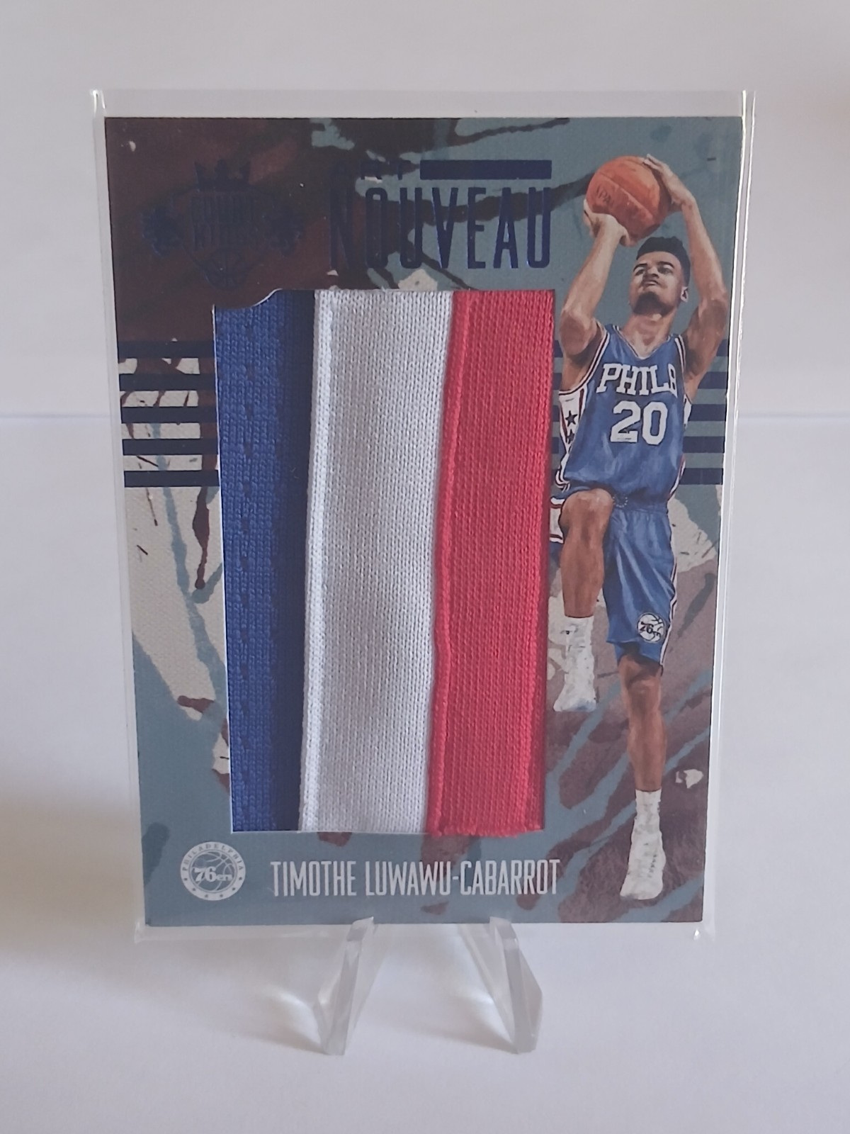 2016-17 PANINI Court Kings TIMOTHE LUWAWU-CABAROT Jersey Patch #36 RC /25 76ers