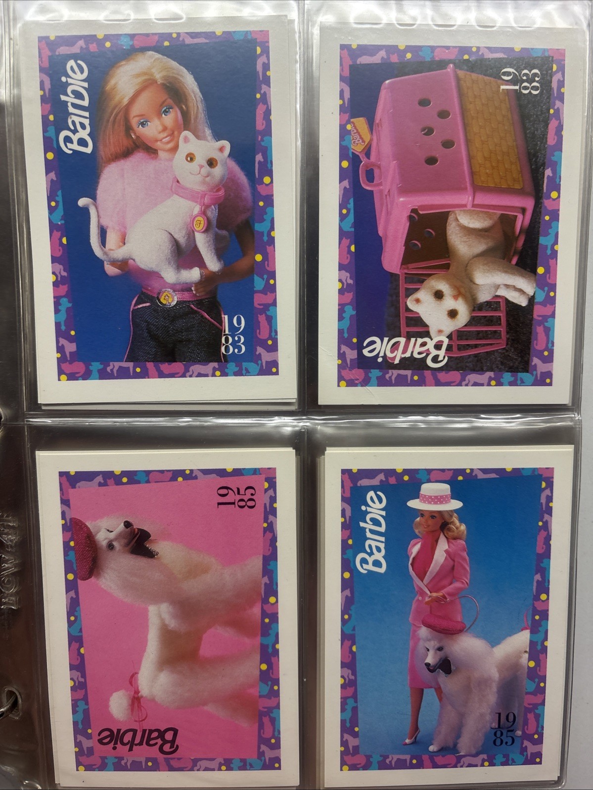 Mattel BARBIE 1991 Trading Cards- Vintage Mint Set Of 300 Cards-*Action Shots*