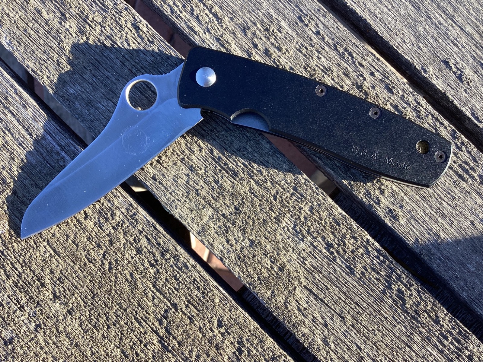 Vintage Spyderco Bob Terzuola C15 Collaboration - Rare - Mint 