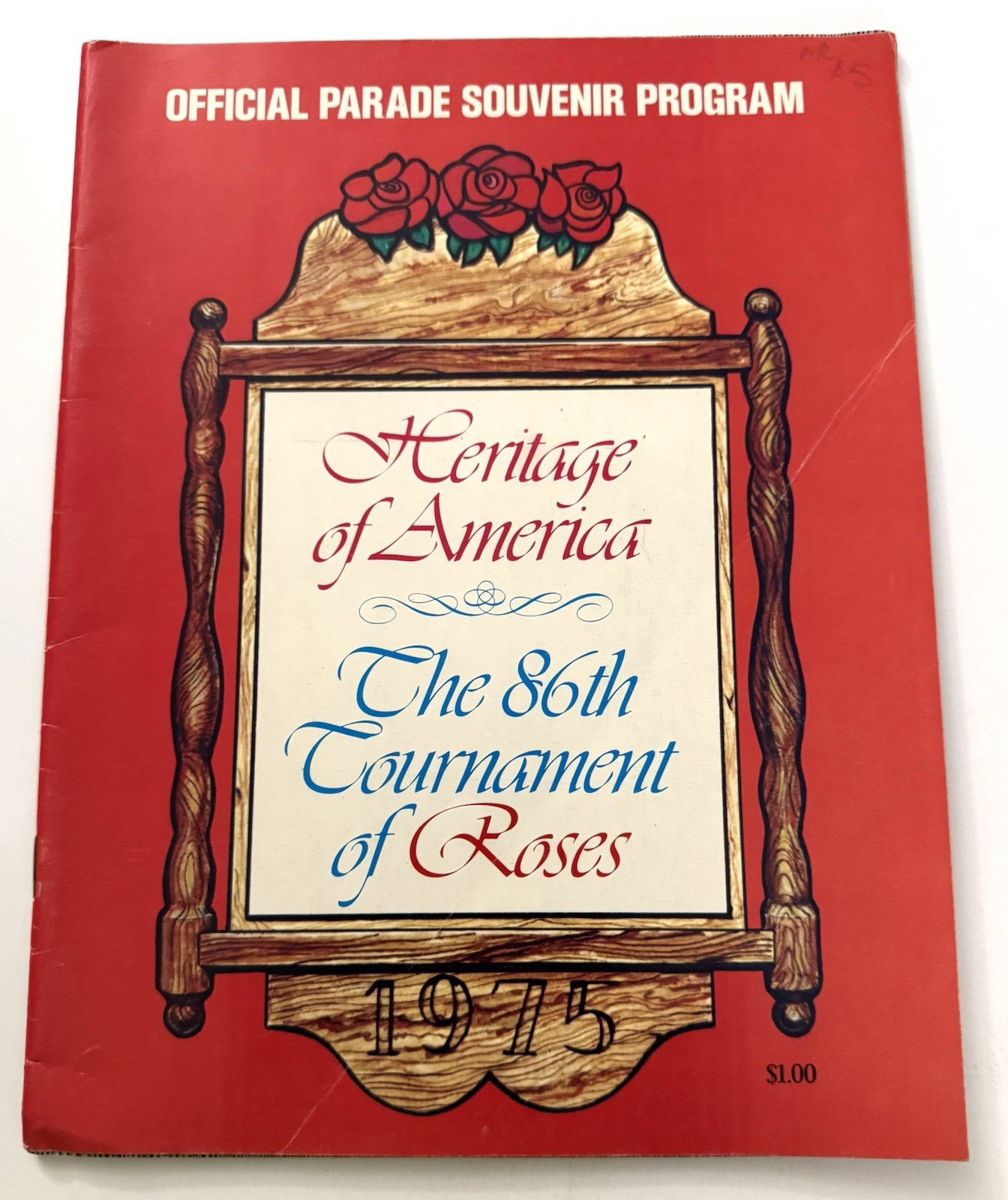 Vtg 1975 The 86th Tournament Of Roses Parade Souvenir Program