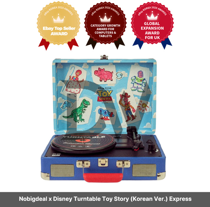 Nobigdeal x Disney Turntable Toy Story (Korean Ver.) Express 