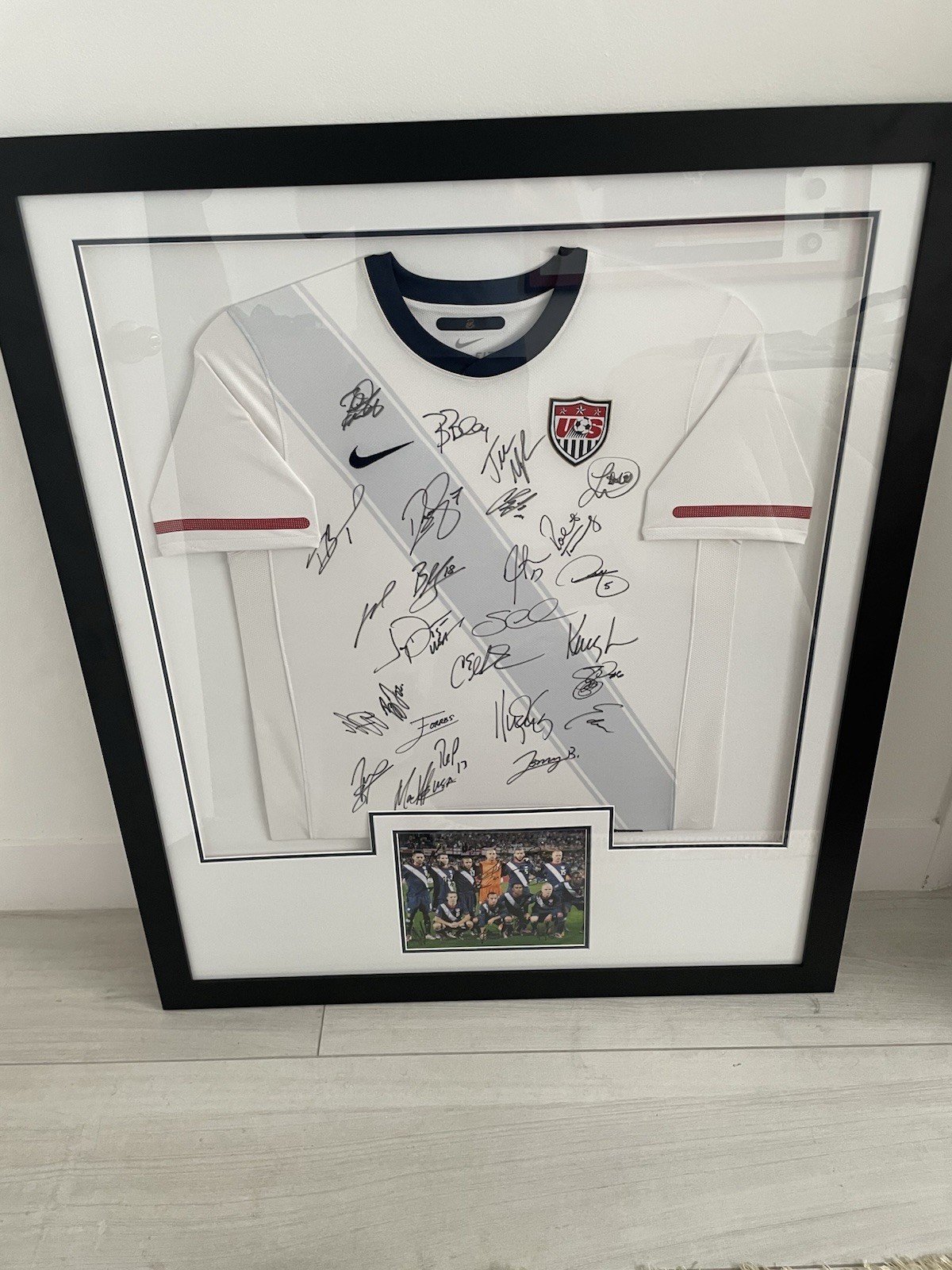 2010 USMNT Signed World Cup Jersey – Framed & Authentic