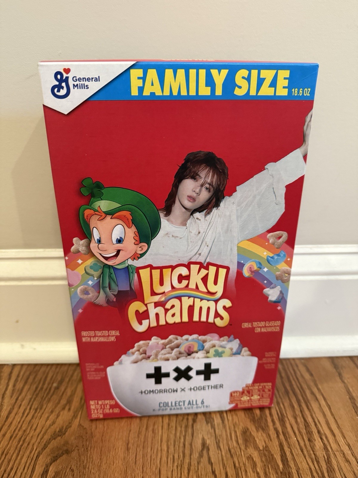 TXT Beomgyu Lucky Charms GM LIMITED EDITION Collectible Cereal NEW