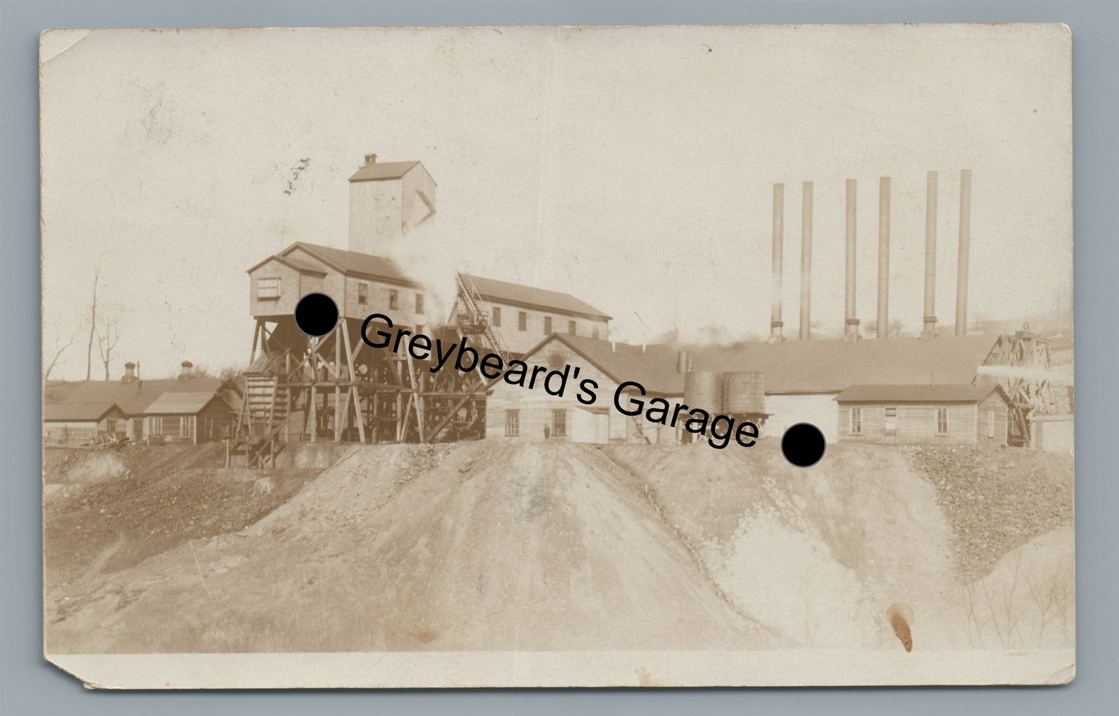 RPPC Coal Mine Mining Tipple RUSSELLTON PA Allegheny County Real Photo Postcard RPPC Coal Mine Mining Tipple RUSSELLTON PA Allegheny County Real Photo Postcard
