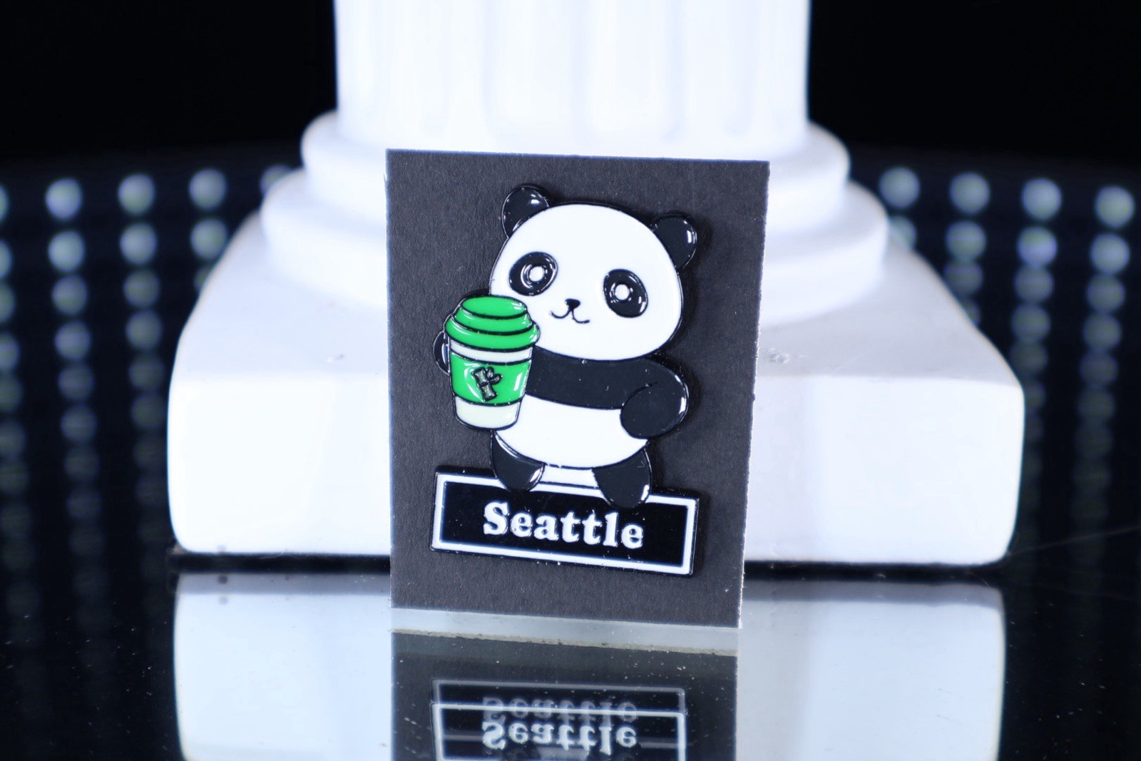Panda Fest — Seattle — Enamel Pin — Flair
