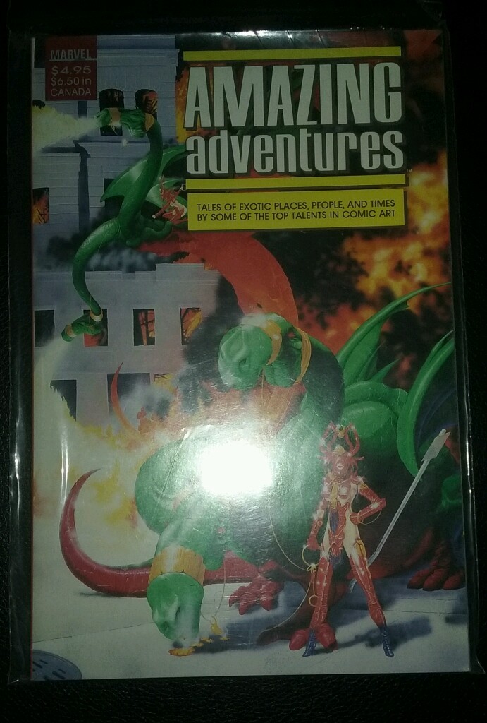 AMAZING ADVENTURES #1 (1988) VF GRAPHIC NOVEL TPB CHRIS CLAREMONT AMAZING ADVENTURES #1 (1988) VF GRAPHIC NOVEL TPB CHRIS CLAREMONT