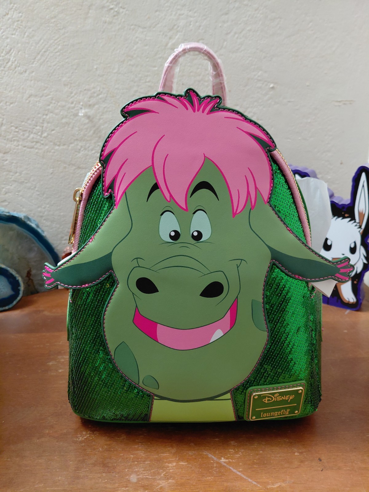 Rare Disney Pete's Dragon Cosplay Loungefly Backpack Brand New