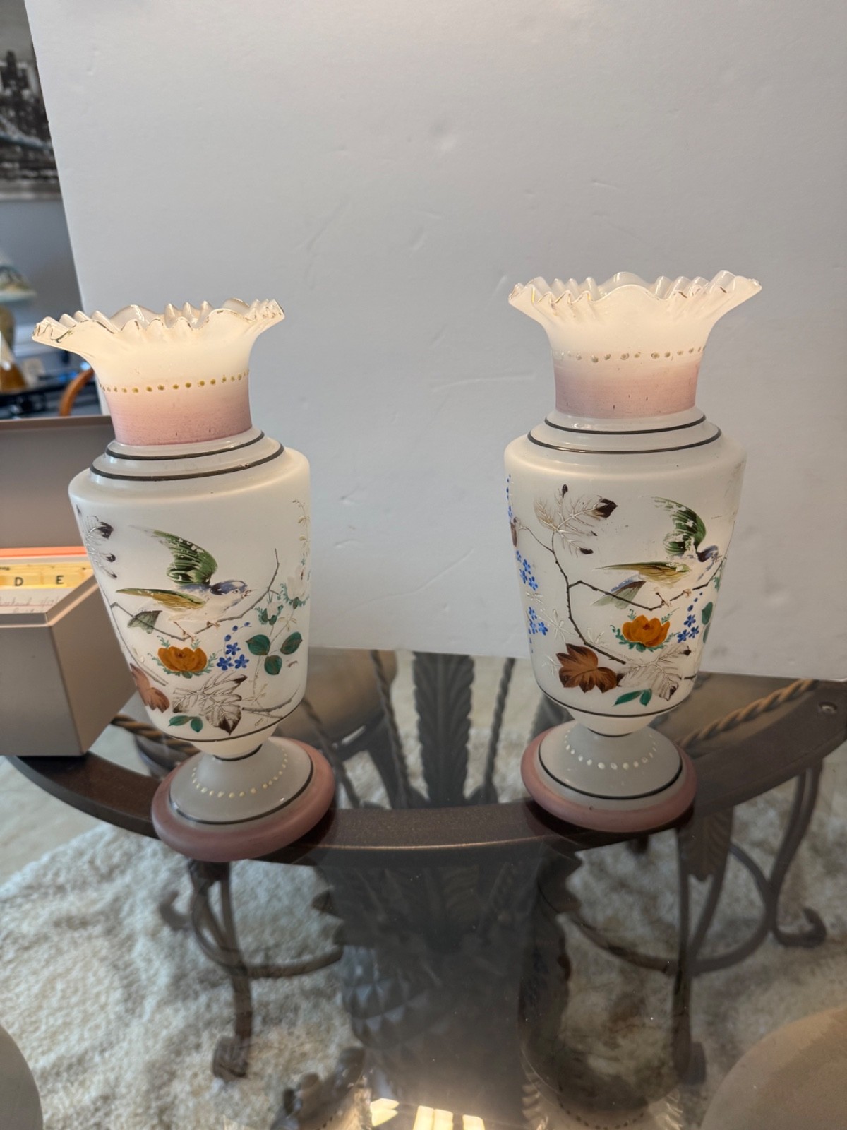 antique Bristol vases from 1762-1787