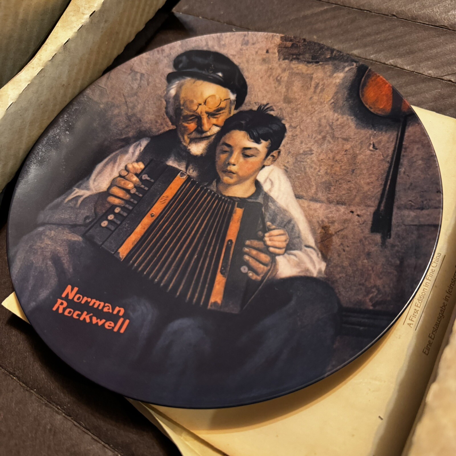 Knowles Norman Rockwell Plate 