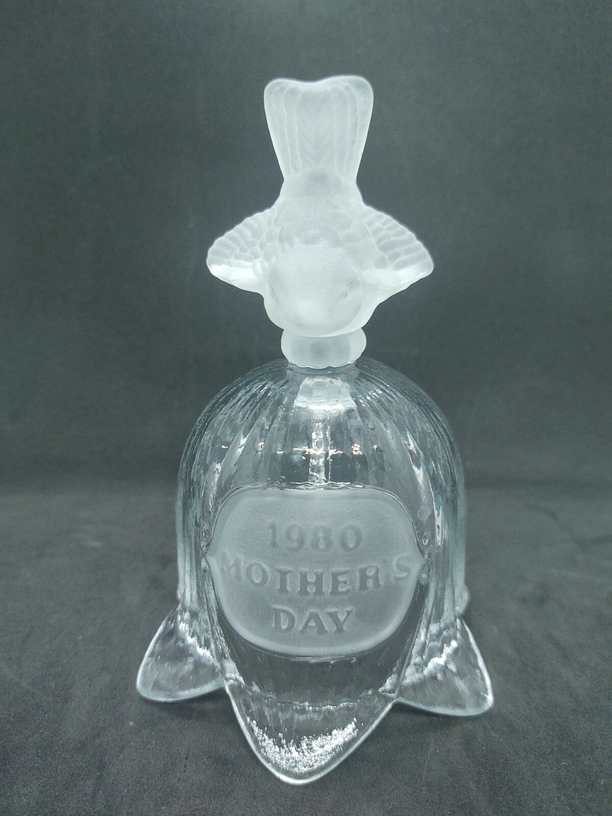 Vintage GOEBEL CRYSTAL MOTHERS DAY BELL 1980