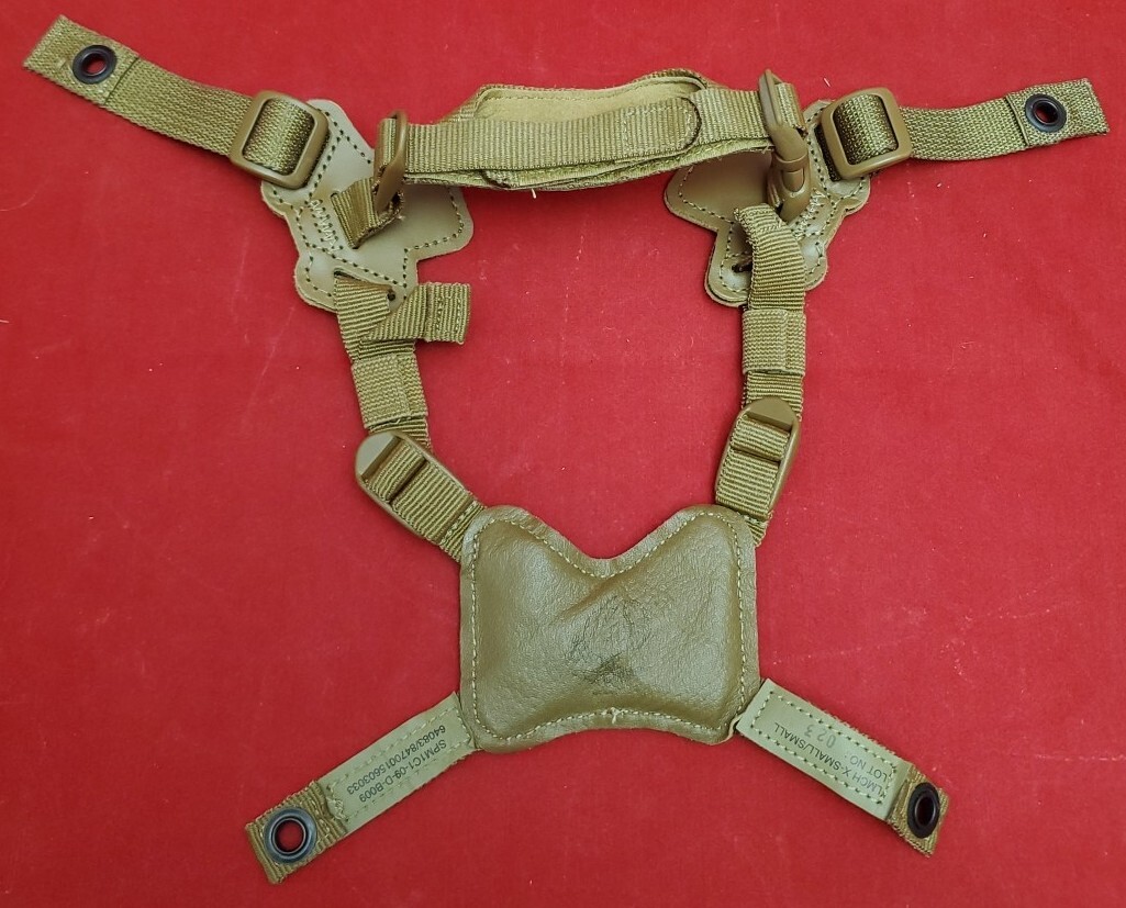 USMC Coyote Helmet 4-Point Retention Chin Strap Small NSN 8470015603033 New. USMC Coyote Helmet 4-Point Retention Chin Strap Small NSN 8470015603033 New.