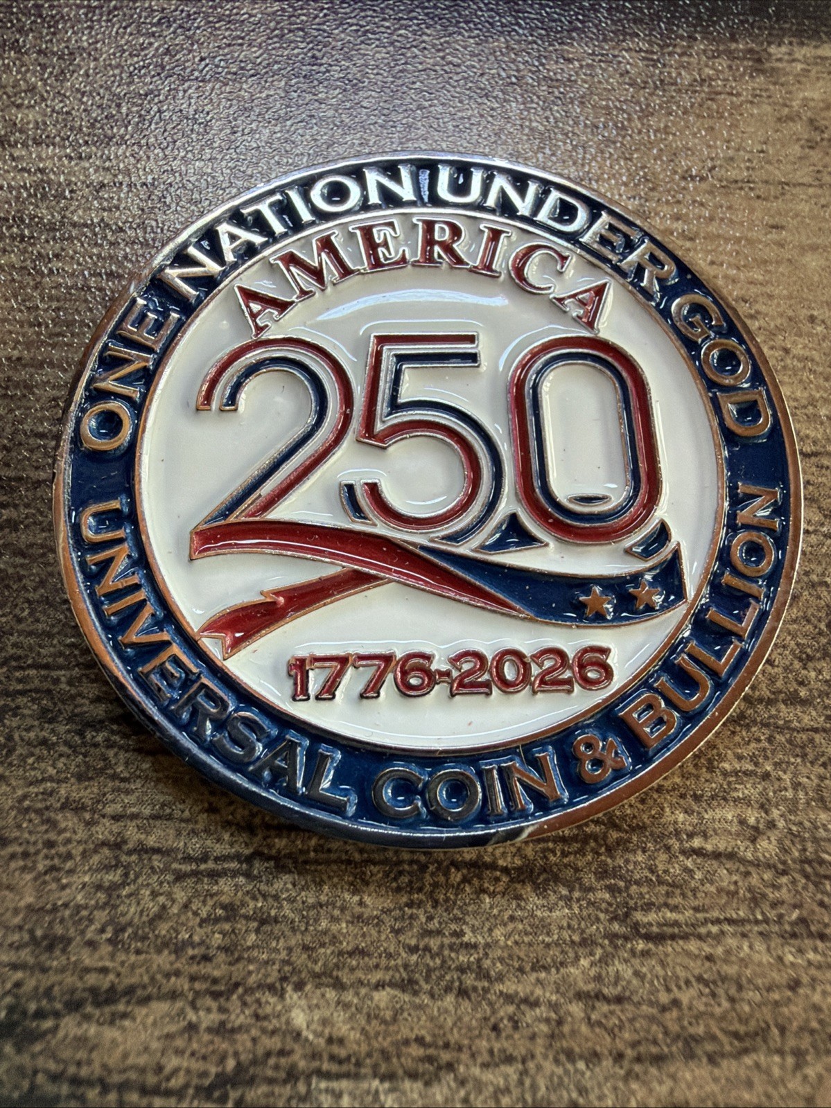America 250 DUAL-DATE Challenge coin 1776-2026 Semi quincentennial 🇺🇸 🧨
