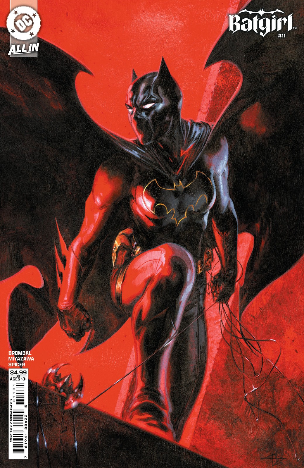 BATGIRL #11 (GABRIELE DELL'OTTO VARIANT)(2025) COMIC BOOK ~ DC