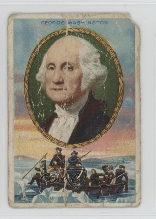 1911-12 ATC Men and Women of History T68 Royal Bengals George Washington 04le