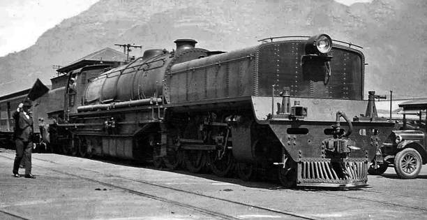 Class GH Location Monument Station Cape Town ca February 1932 Old Photo 1