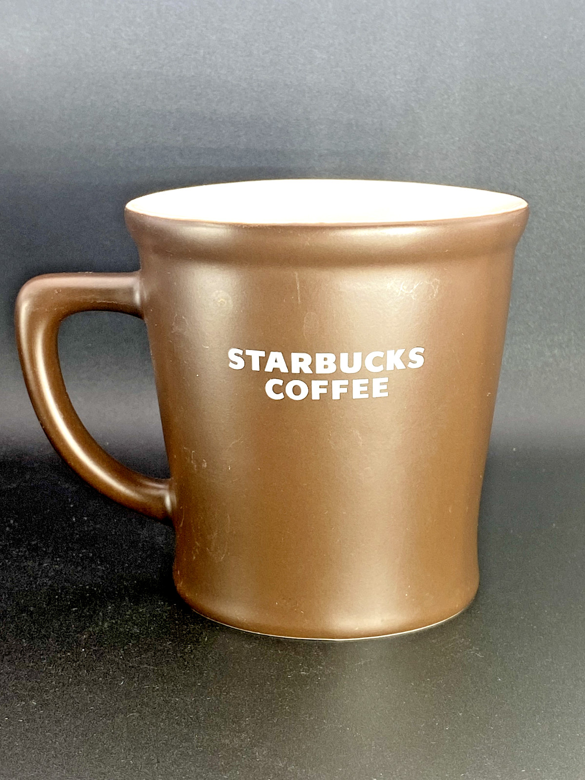 Starbucks 2008 Coffee Spell Out Coffee Mug 16oz Brown Starbucks 2008 Coffee Spell Out Coffee Mug 16oz Brown