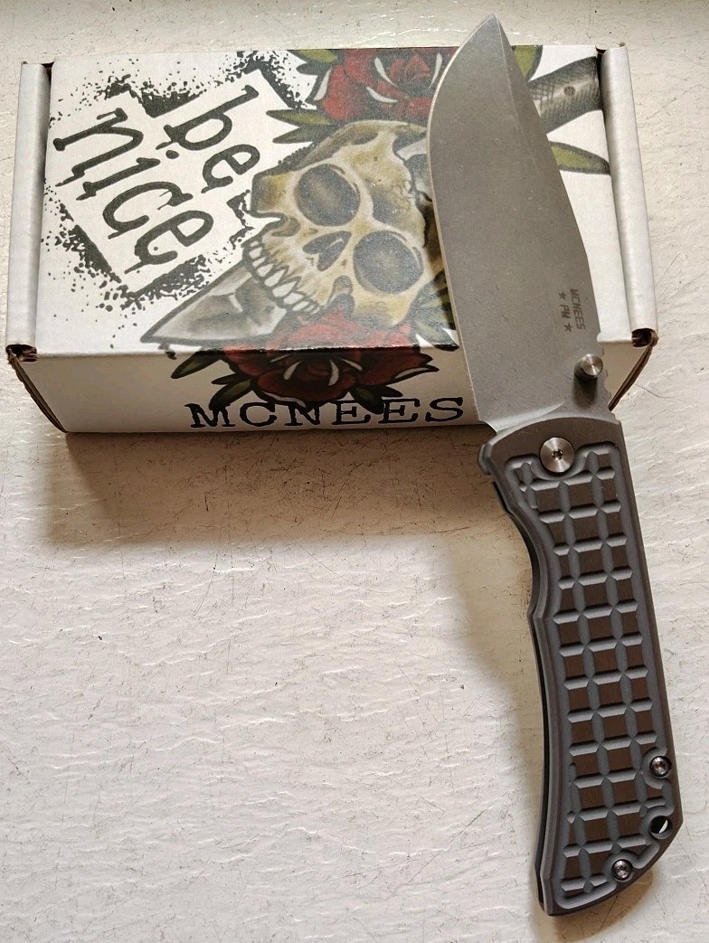 New McNees Knives Gen 2 PM Mac2 3.5\