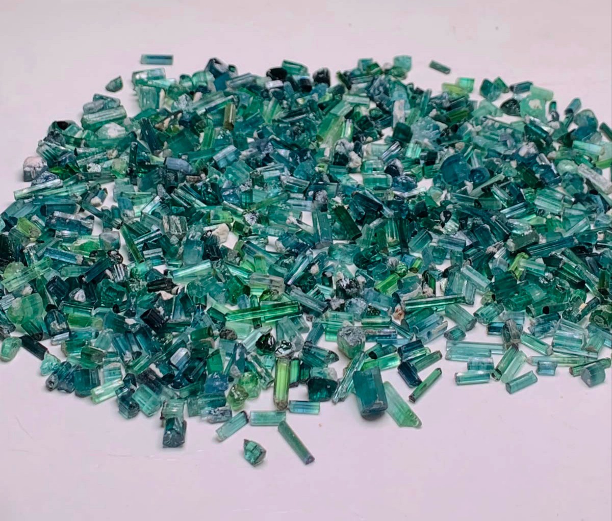 200-Gm Top Quality Natural Color Tourmaline Crystals Rough Lot From Afghanistan 200-Gm Top Quality Natural Color Tourmaline Crystals Rough Lot From Afghanistan