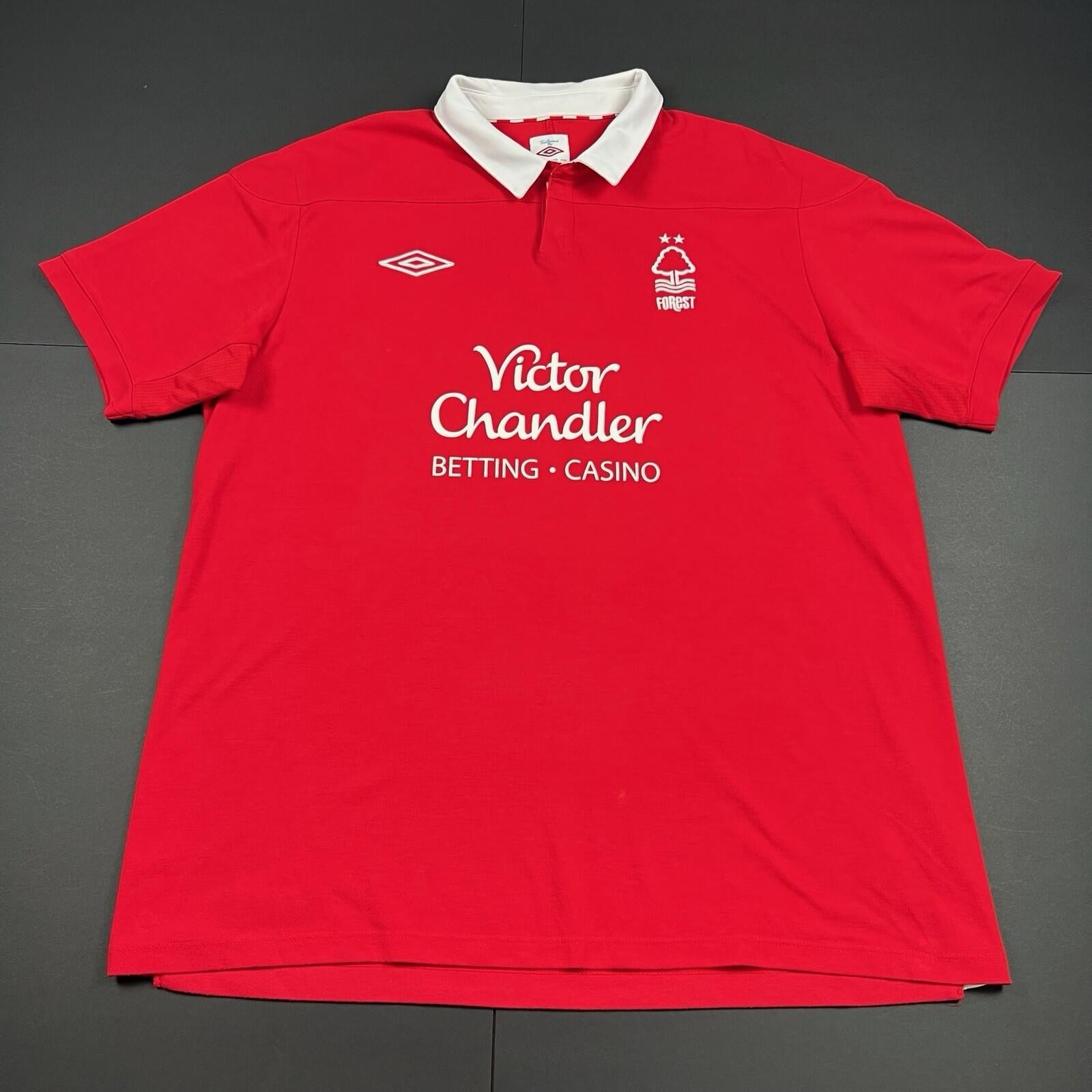 Authentic Original Umbro Nottingham Forest 2011/2012 Home Shirt Mens XL (1692)