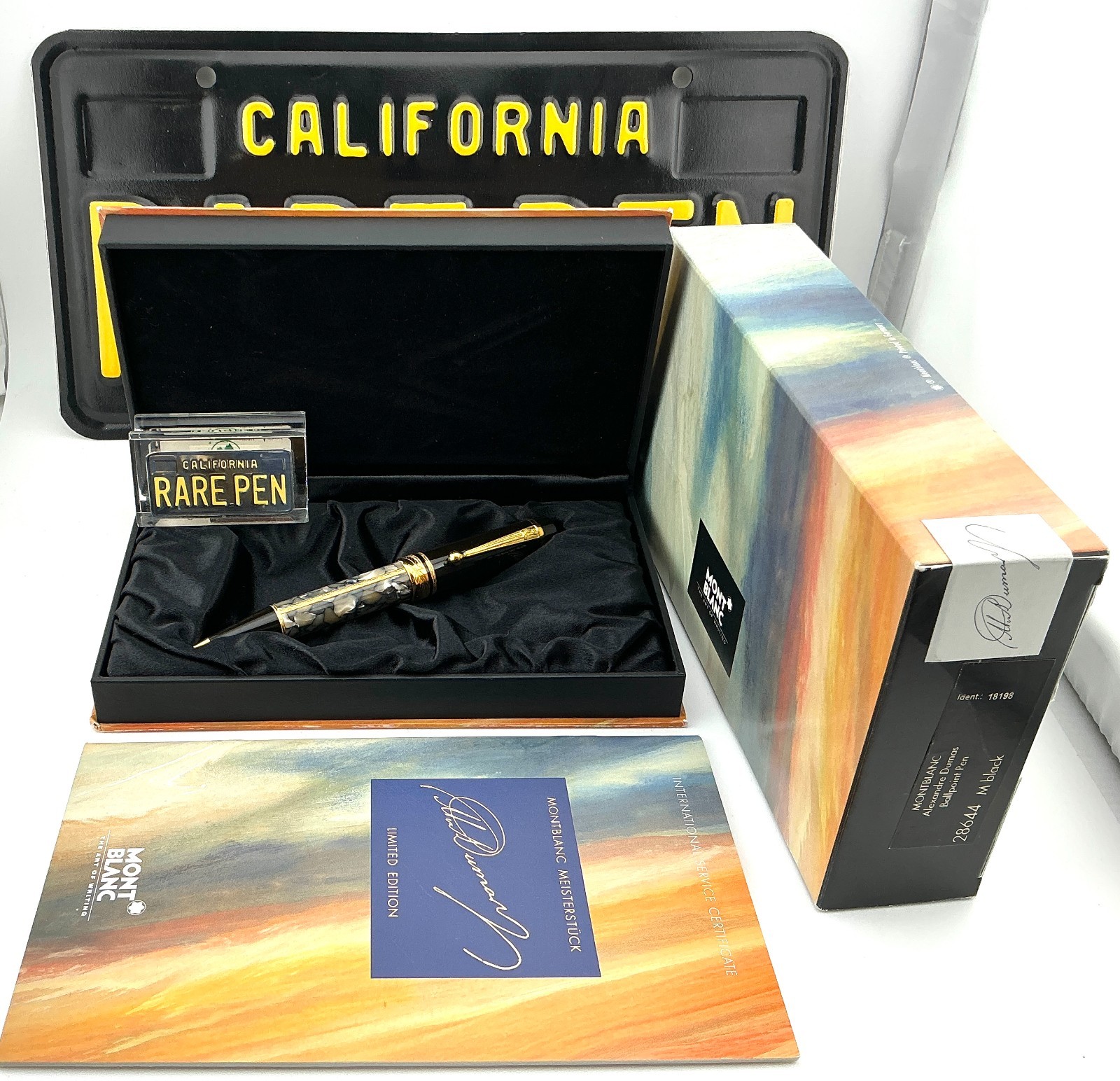 Montblanc ALEXANDER DUMAS Ballpoint Pen NEW Year 1996