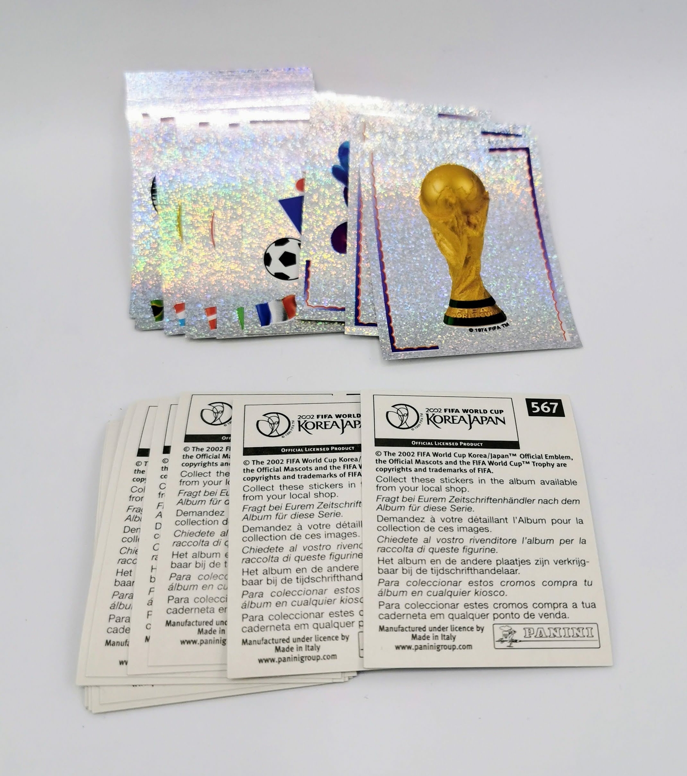 KOREA JAPAN 2002 Complete Set 35 Panini Figure Badges WC 02 World Cup