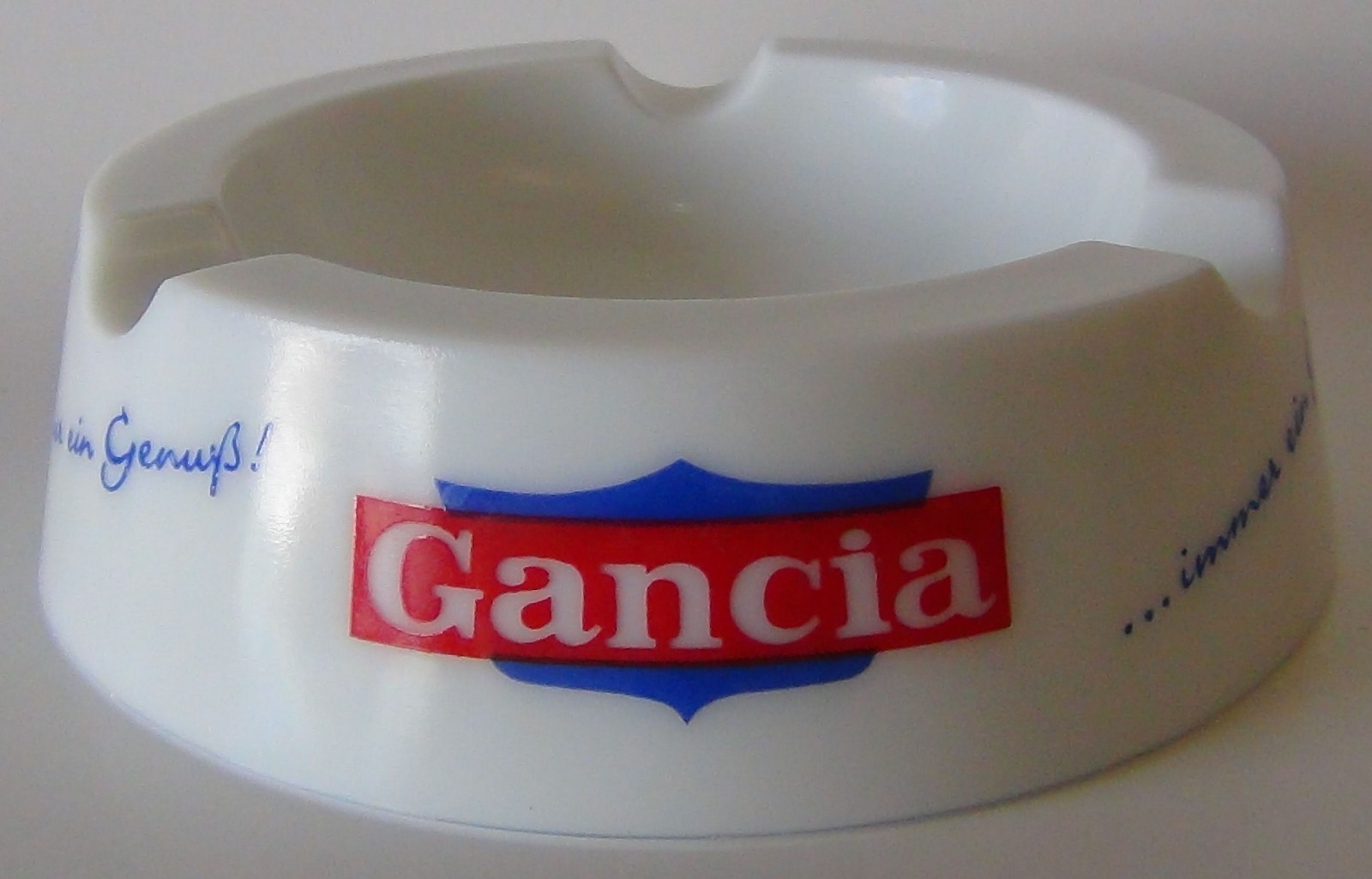 🍺 Vintage Gancia Italian Vermouth Ashtray Barware Immer Ein Genuss 5.5\