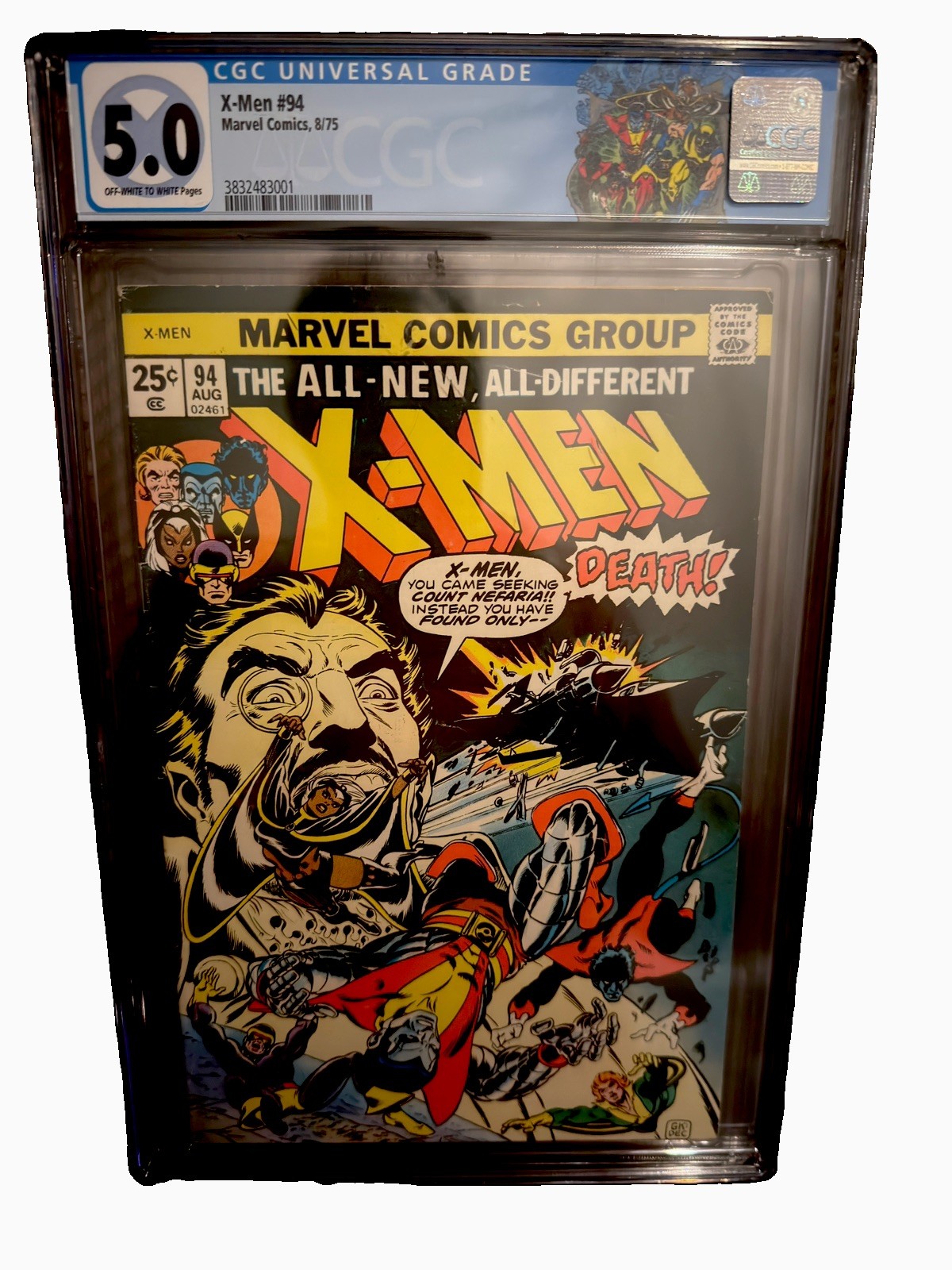 Uncanny X-Men #94 CGC 5.0 1975 