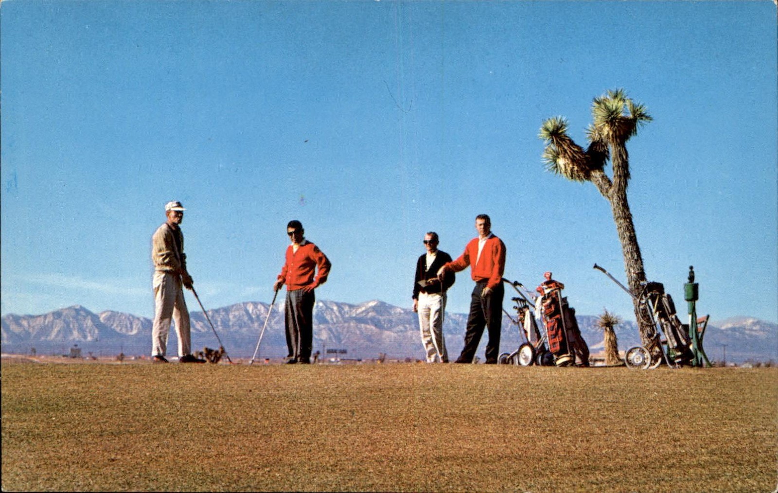 Victorville CA Golf Course Columbia Wholesale Supply c1970s Vintage Postcard