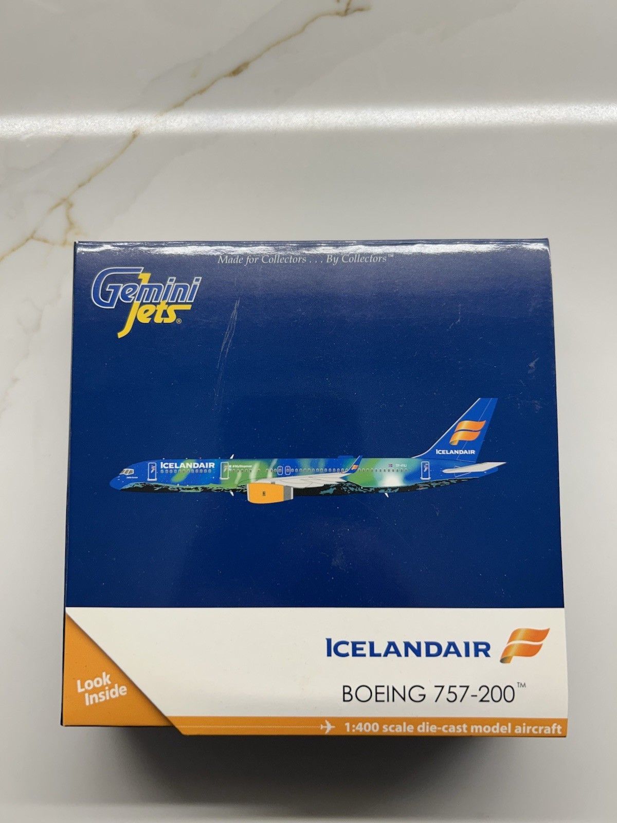 Gemini Jets Icelandair B 757-256WL 1:400 GJICE1544 Hekla Aurora TF-FIU