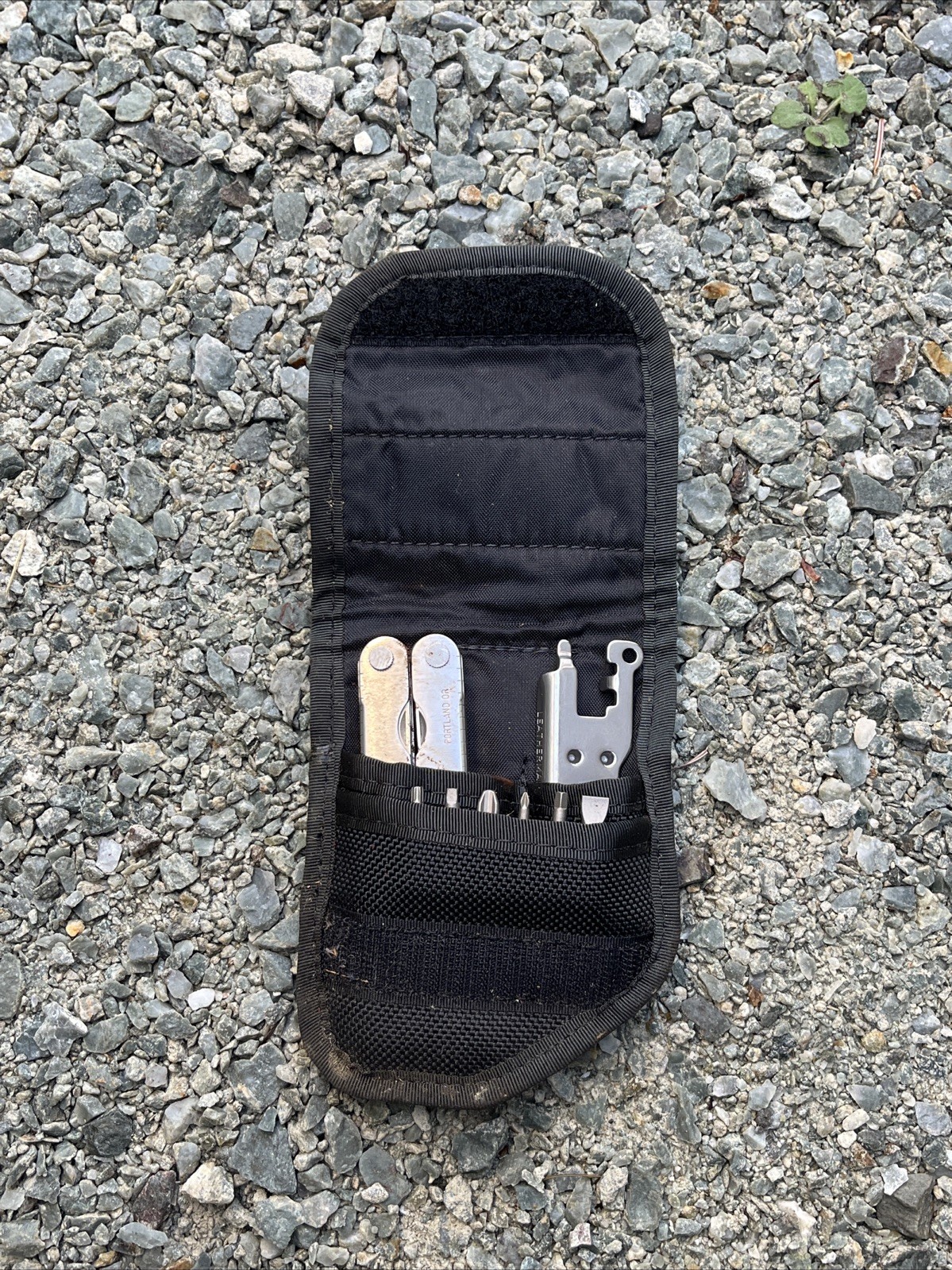 Leatherman Pocket Survival Tool PST 97 W/ Tool Adapter, Bit set & Pouch Vintage Leatherman Pocket Survival Tool PST 97 W/ Tool Adapter, Bit set & Pouch Vintage