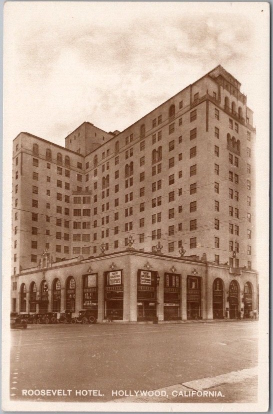 c1920s LOS ANGELES, Calif. Photo RPPC Postcard \