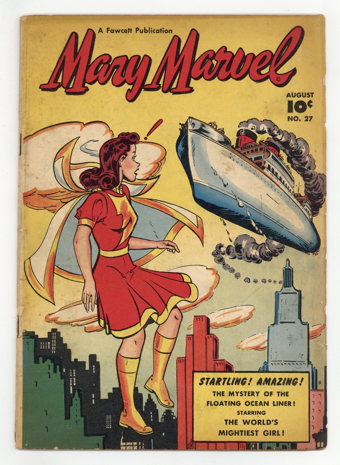 Mary Marvel Comics #27 FR/GD 1.5 1948
