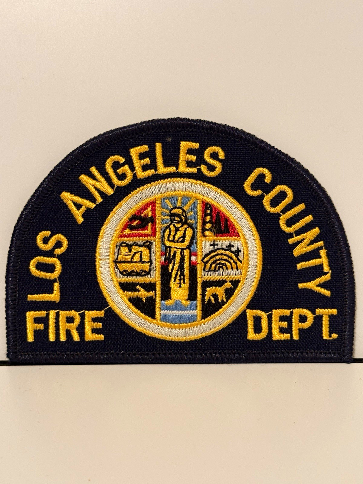Los Angeles County Fire Department Patch - Firefighting & Rescue, USA
